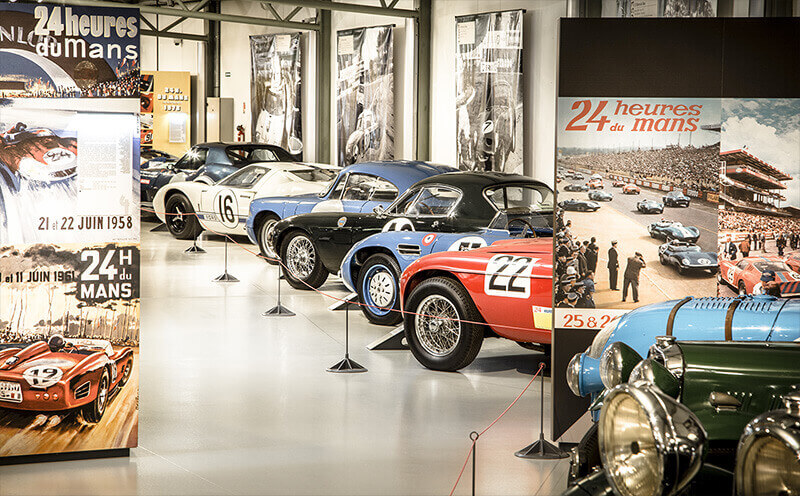 Visite virtuelle Ferrari - Musée des 24 Heures du Mans - Musée des 24 ...