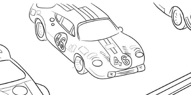 coloriagevoitureimage  Musée des 24 Heures du Mans  Musée des 24