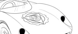 Coloriage voiture 1